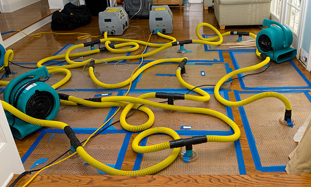 Professional Crawl Space Water Removal technician working in Wann, OK